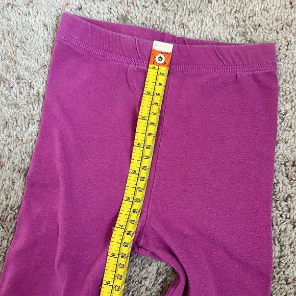GIRLS faded glory purple leggings size 3T - Picture 4 of 7